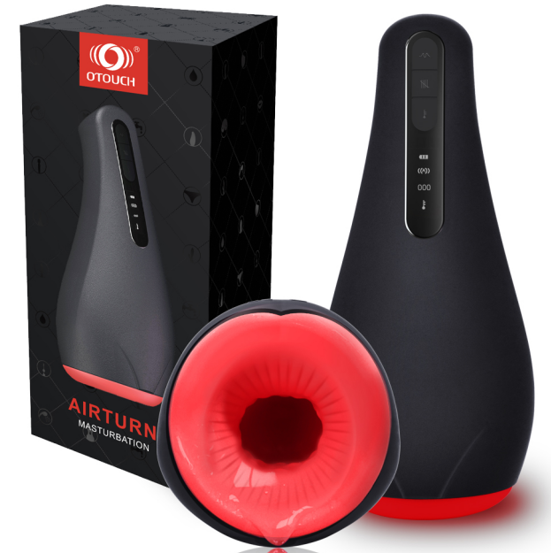 Airturn - rechargeable Masturbator with Heating function -Otouch