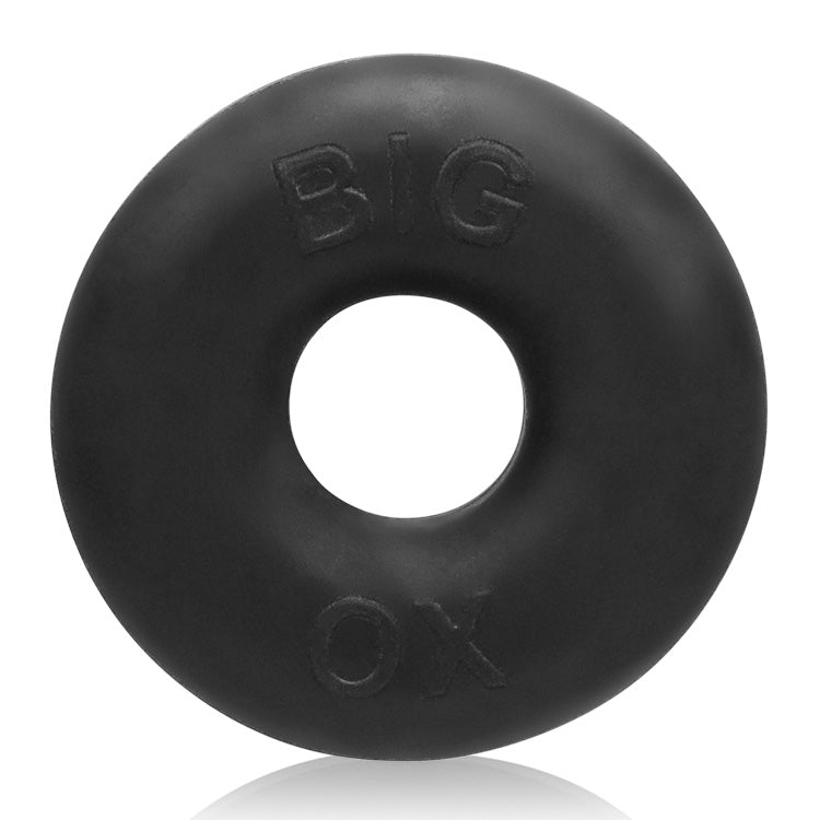 Big Ox Cockring - Flex Tpr And Silicone Blend - Oxballs -Black