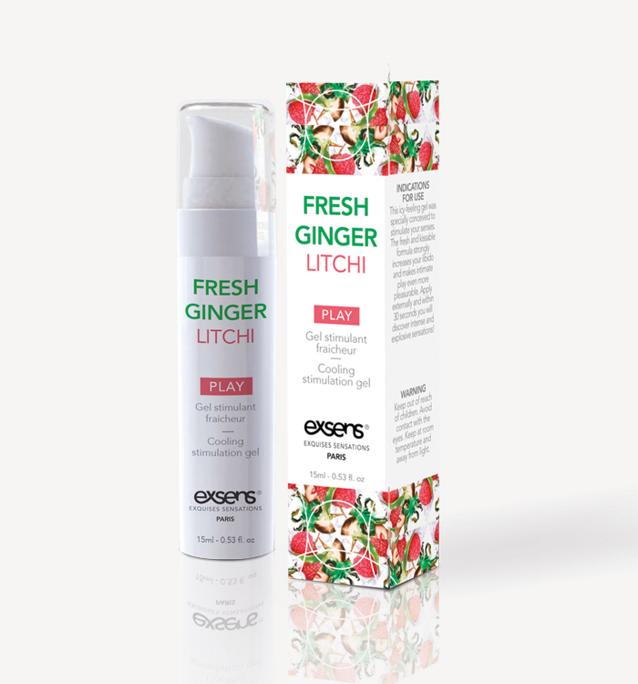 Fresh Ginger Litchi Cooling Stimulation Gel