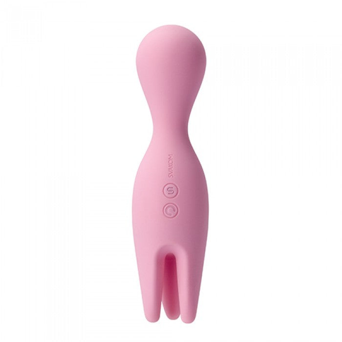 NYMPH Soft Moving Finger Vibrator - Svakom - Pale Pink (S22-DF)