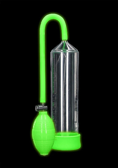 Classic Penis Pump - Glow in the Dark- OUCH (OU785GLO)