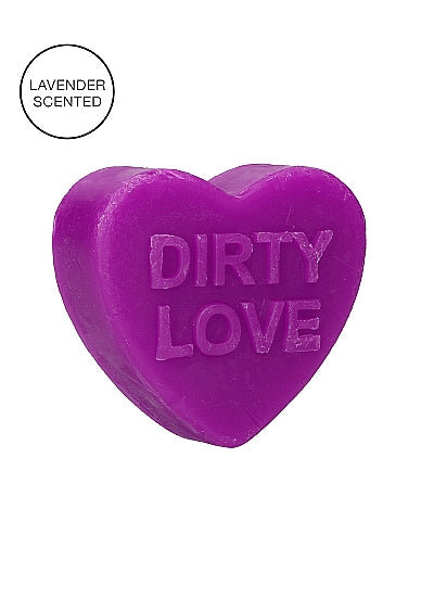 Heart Soap - Dirty Love - Lavender Scented- Shots- ( SLI197)