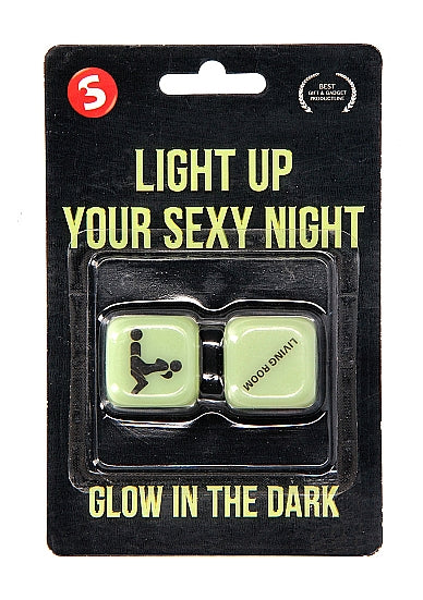 Light Up Your Sexy Night Dice - Glow in the Dark (SLI191)