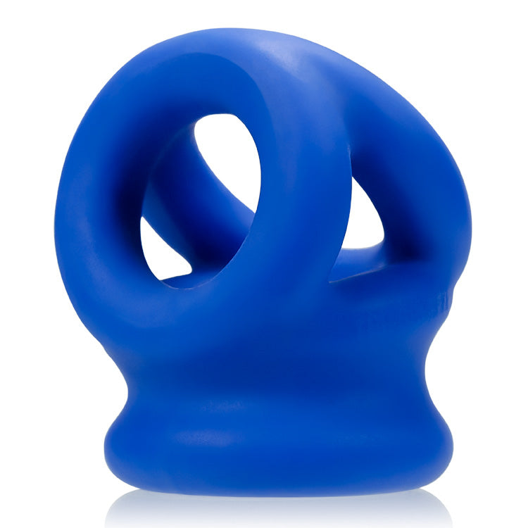 Tri-Squeeze - Flex Tpr and Silicone Blend - Oxballs -Blue