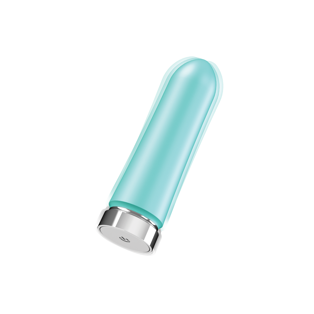 Bam Rechargeable Bullet-Tease Me Turquoise (VI-F0301)